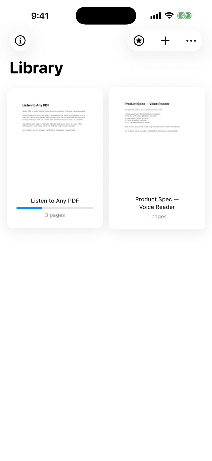 Better PDF to Voice screenshot 2